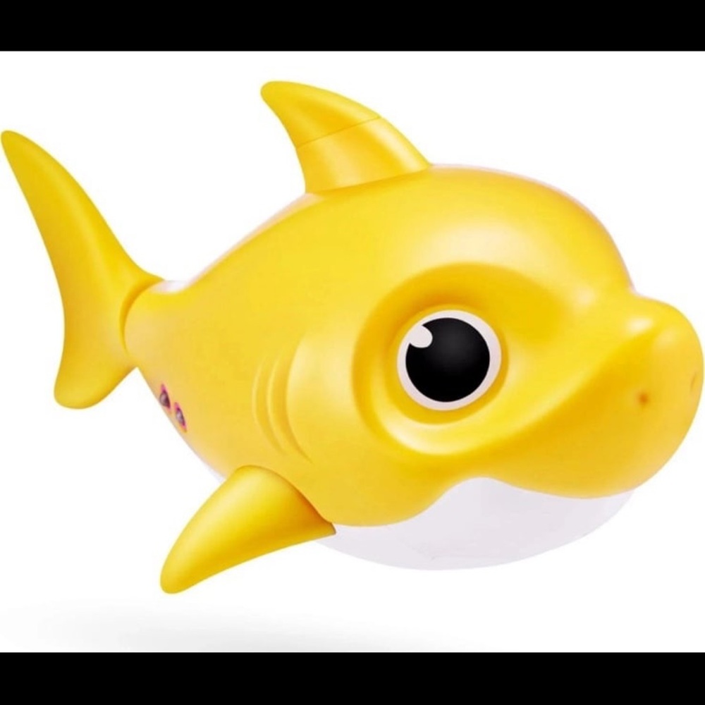Robo Alive Junior Baby Shark New Silicon Fins Version Singing and Swimming baby - Picture 2 of 3